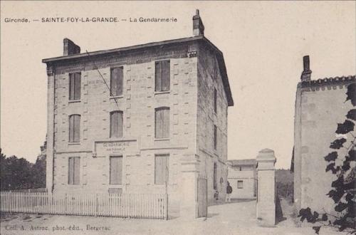 1943 - Attaque de la gendarmerie de Sainte-Foy-la-Grande  - Gendarmerie.jpg