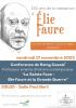 Ouvrir l'image : Conference 17 novembre 2023 Elie Faure et la Grande Guerre [Conf17112023.jpg]