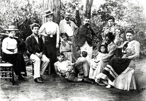 Elie Faure, Partie de campagne à Montravel en 1901