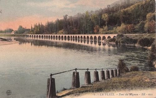 Le Fleix le pont du Mignon