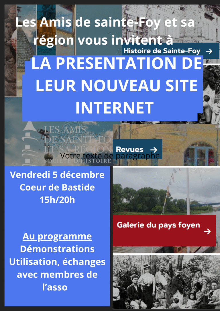 flyer site internet