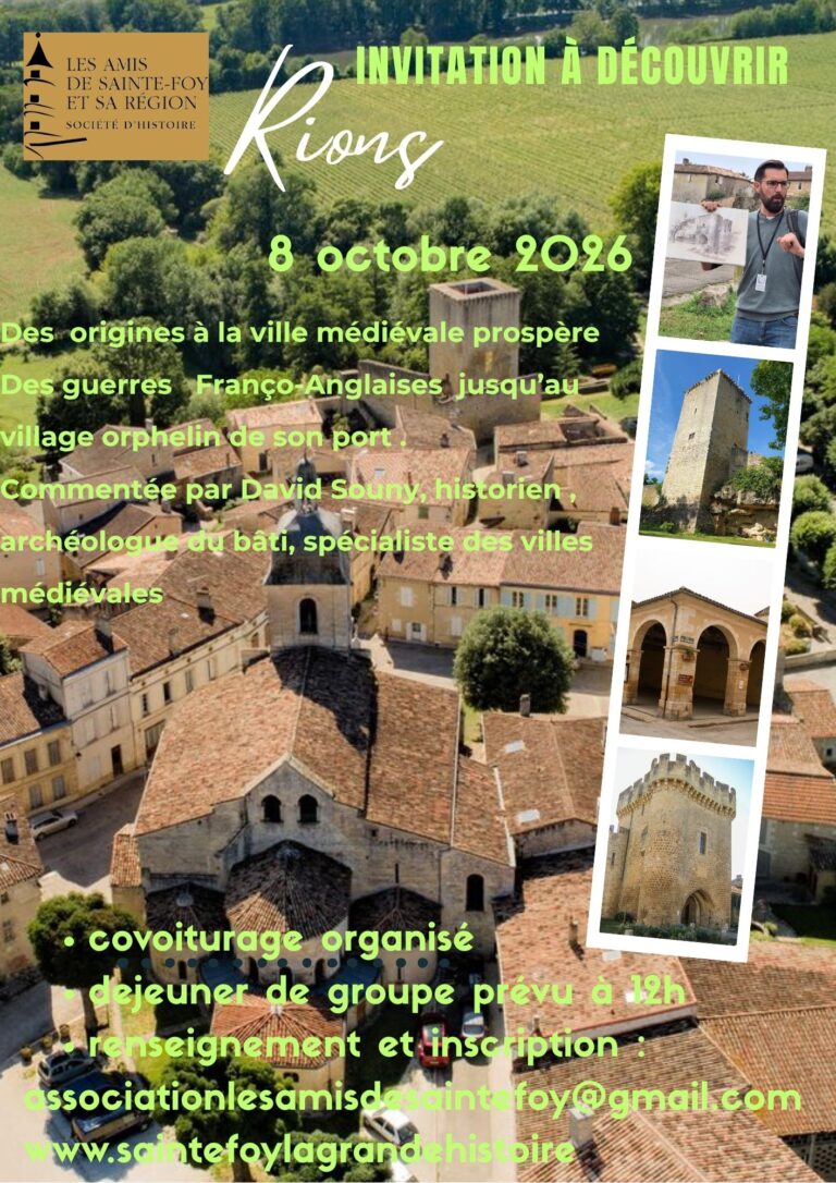 Visite de Rions